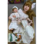 A collection of dolls including Ashton-Drake Galleries **PLEASE NOTE THIS LOT IS NOT ELIGIBLE FOR