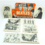 The Beatles;- A&BC chewing gum cards, (30) with a rare original header card from a shop display box