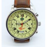 A gentleman's Alfa Romeo chronograph wristwatch