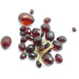 Sherry amber coloured beads