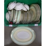 A china dinner service with gilt decoration **PLEASE NOTE THIS LOT IS NOT ELIGIBLE FOR POSTING AND