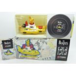 A Corgi Classics The Beatles Yellow Submarine, boxed