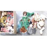 A collection of dolls