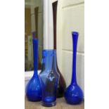 Four items of 1960's glassware including three Arthur Percy Gullaskruf vases