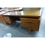 A teak desk