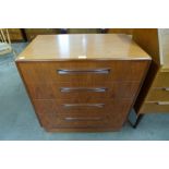 A G-Plan Fresco teak chest of drawers