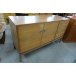 A teak sideboard