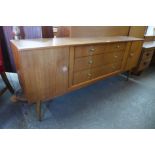 A teak sideboard