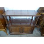 A Victorian mahogany buffet