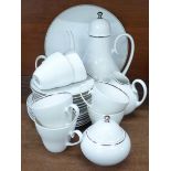 A six setting Rosenthal Studio Linie coffee service