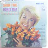 A Doris Day autographed LP, signed verso