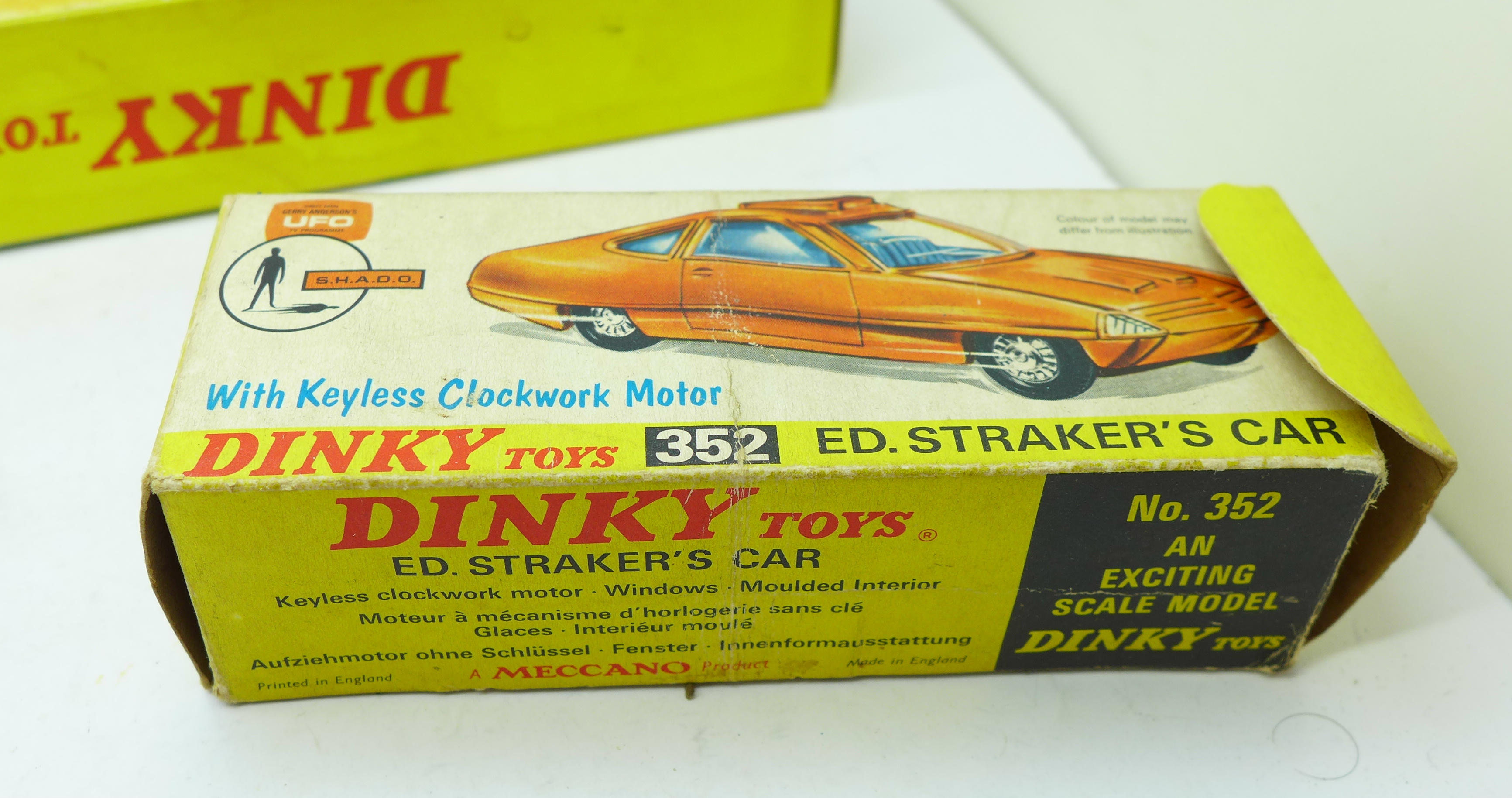 Corgi, Dinky and Matchbox empty boxes includes Matchbox display, Dinky Ed Strakers car, etc. (6) - Image 3 of 5