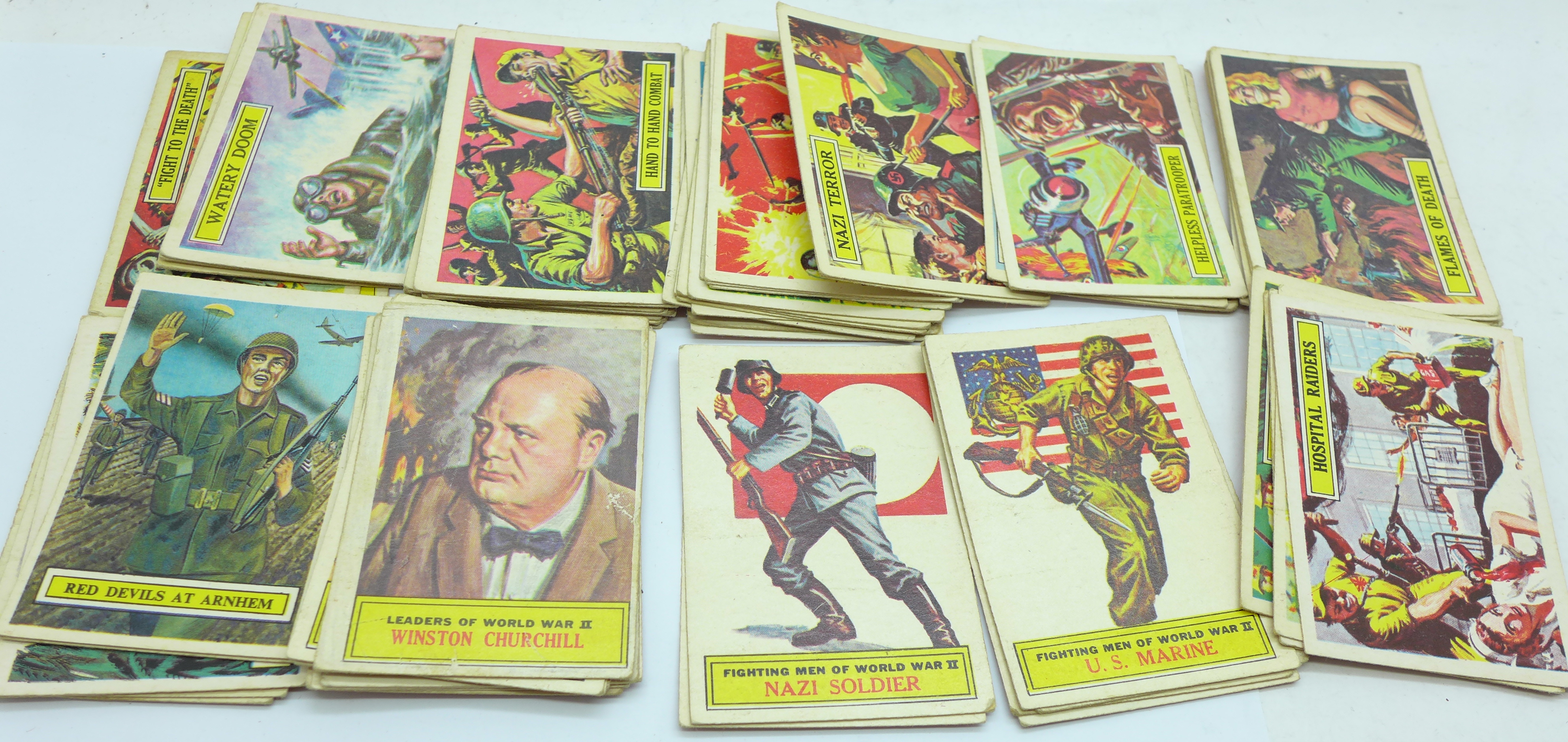 A&BC Battle Cards, full set of 73