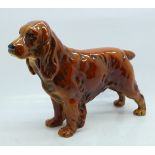 A Goebel model of a spaniel, height 14.5cm