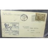 Stamps; first flight covers in album, 1929 onwards (42 covers)