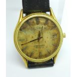 A gentleman's Omega Seamaster quartz wristwatch, a/f