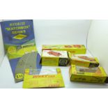 Corgi, Dinky and Matchbox empty boxes includes Matchbox display, Dinky Ed Strakers car, etc. (6)