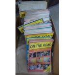 History of the Motor Car complete in binder, On The Road 1978-79 series on car repair 139 of 140