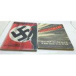 A book, Target Germany and Swastika Cinema of Oppression