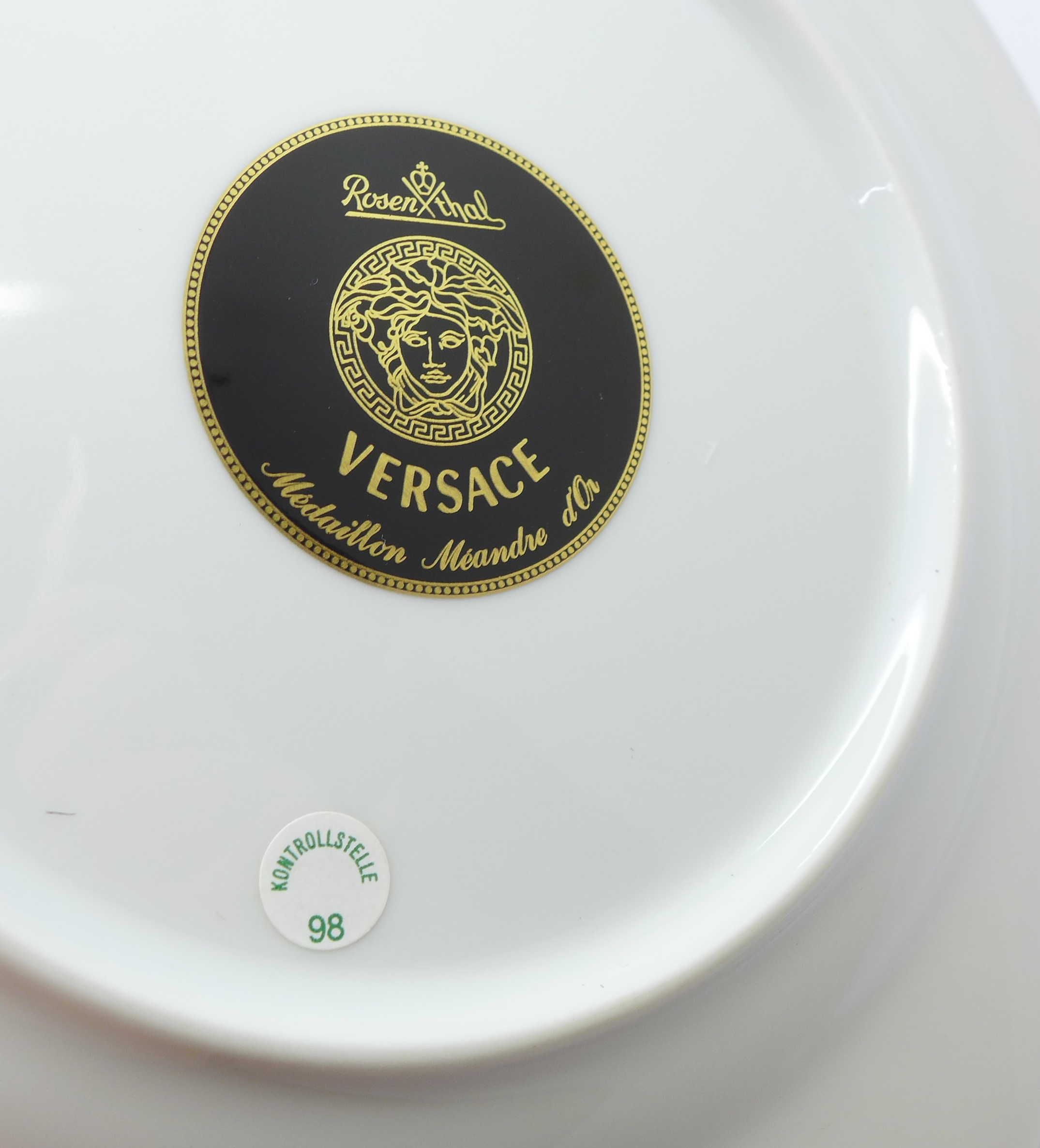 A Rosenthal Versace plate, boxed - Image 3 of 4