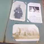 An album of Edwardian postcards