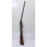 An early 20th Century spring piston air rifle, .177 calibre