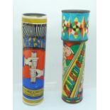 Two vintage toys; Pik-A-Styk and a Kaleidoscope by Chiefton Products Ltd., Bristol