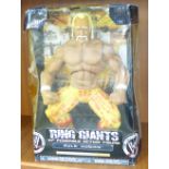 A Hulk Hogan Ring Giants figure, boxed