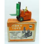 A Dinky Toys 14c Coventry Climax Fork Lift Truck, boxed