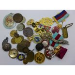 Badges, medals, medallions, etc.