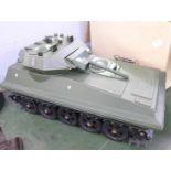 An Action Man tank