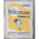 A set of twelve Hitleriada Furiosa prints by Stanislaw Toegel, 1946, cover a/f Stansilav Toegel