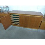 A Danish Skovby teak sideboard