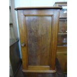 A Victorian mahogany pot cupboard