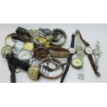 Wristwatches including Michael Kors and Pulsar