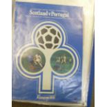 Scottish international and domestic football programmes in file (31)