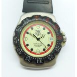 A Tag Heuer Professional 200m quartz wristwatch