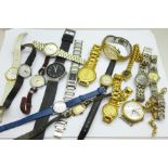 A collection of wristwatches