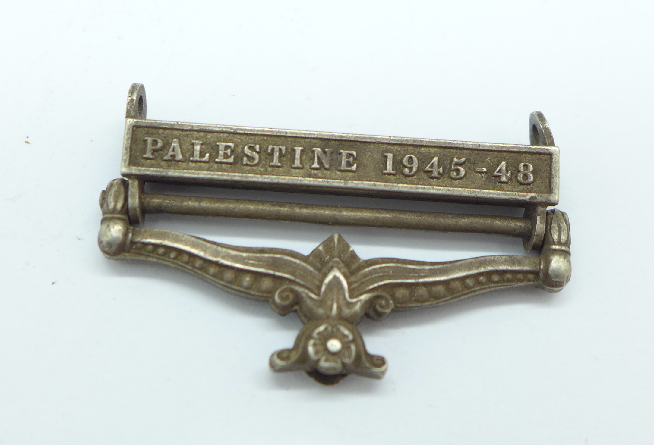 A General Service Medal a/f and a Palestine 1945-48 bar - Image 2 of 4