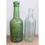 An Old Brewery Ltd. Rotherham beer bottle and one other