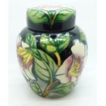 A Moorcroft Cavendish ginger jar, 47/300, designed by Philip Gibson, signed on the base, 16cm, boxed