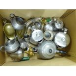 A box of metalware