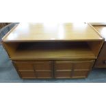 A Parker Knoll teak side cabinet