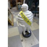 A cast iron Michelin Tyres advertising figure