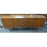 A teak sideboard