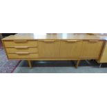 A teak sideboard