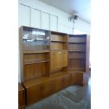 A G-Plan Fresco teak wall unit