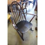 An Ercol rocking chair