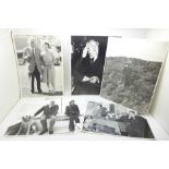 Politics, original and press photographs of Harold and Mary Wilson, ex Prime Minister (22) including