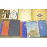 Royalty books including Cope's Royal Cavalcade of The Turf, a jigsaw puzzle and one other book